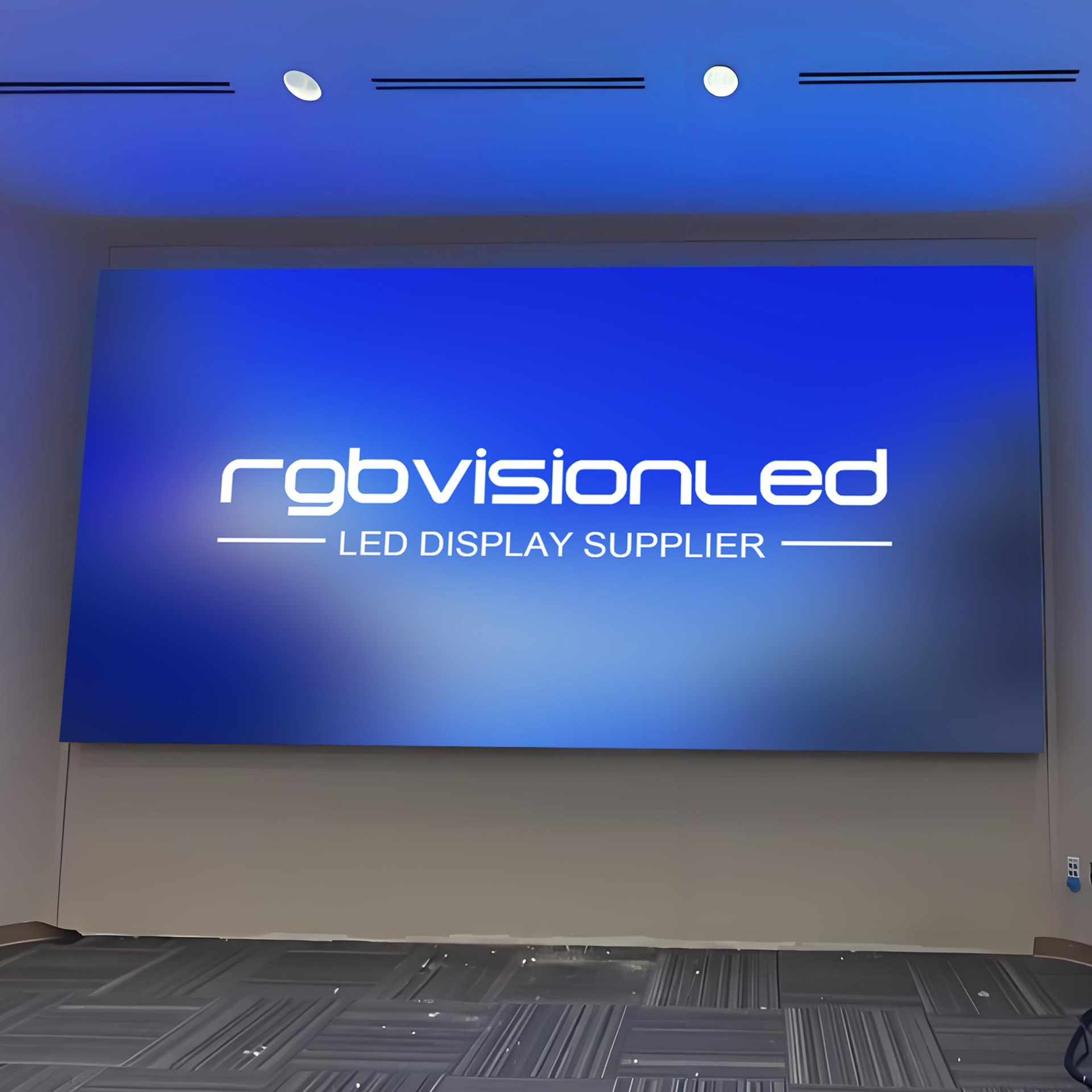 Rgbvisionled T-wall Series 600x337.5mm GOB LED display size 3x1.6875m